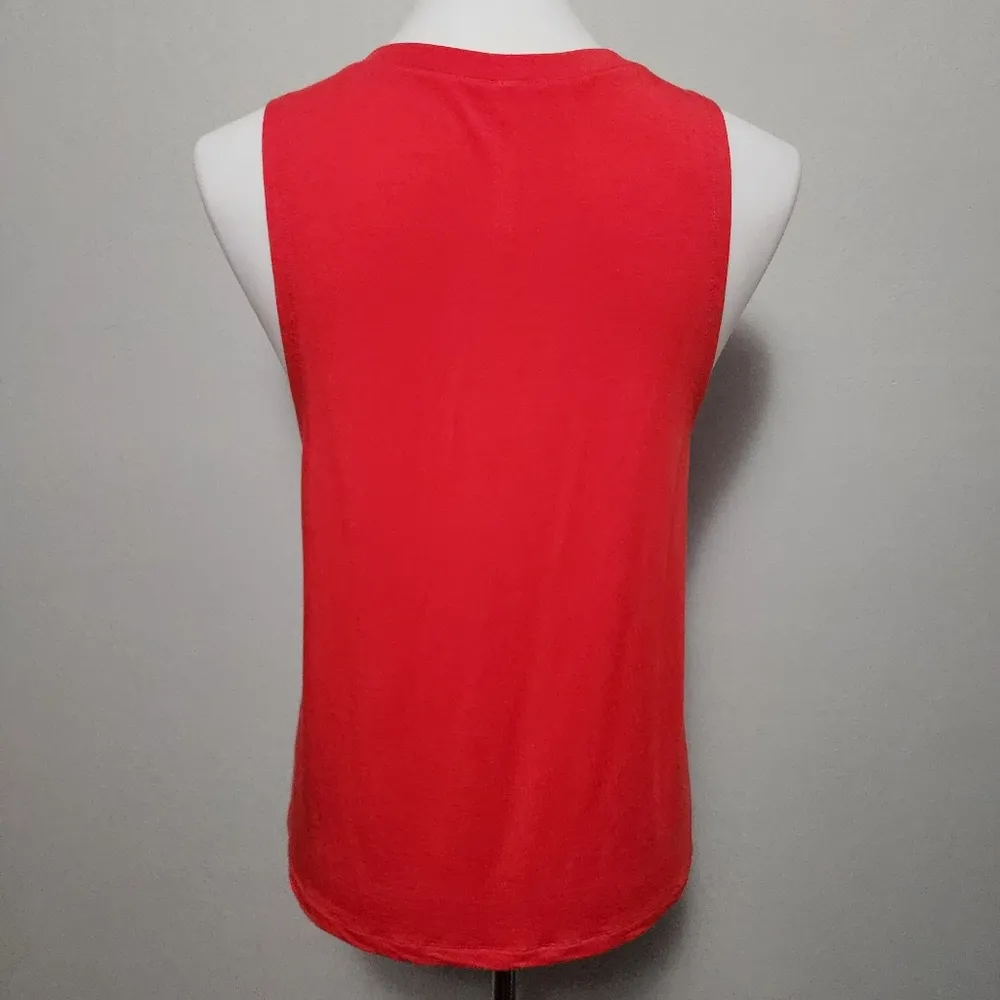 Fabletics Loretta Cherry Red Scoopneck Tank Size Small - Image 6