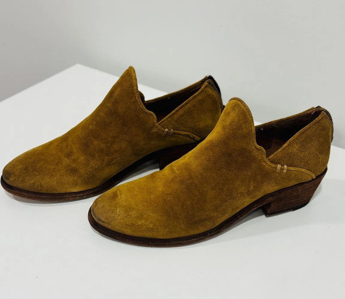 Frye scalloped Suede Booties - Image 2