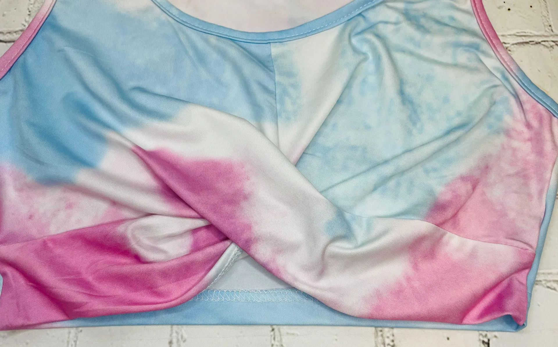CBR Tie Dye Cropped Top - Image 8