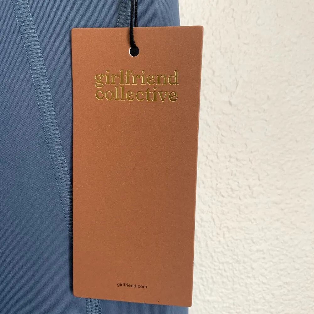 NWT Girlfriend Collective High Waist Capri Leggings in Monarch Blue - Image 11