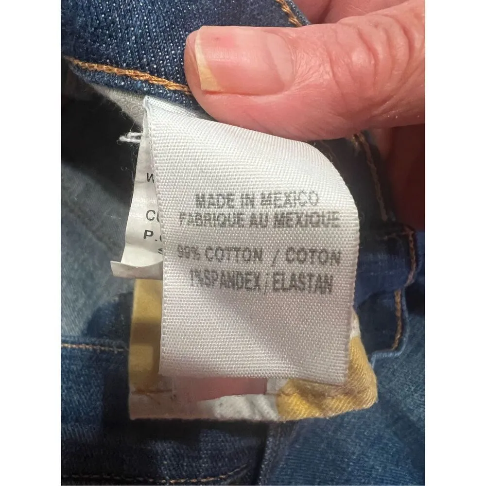 Lucky Brand Womans Charlie Straight Jeans Sz 8/32 Length - Image 5