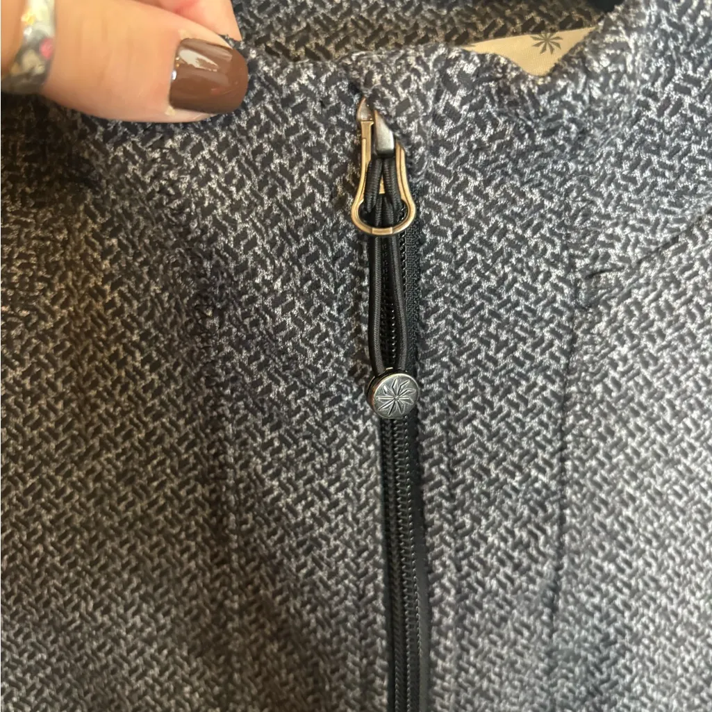 Athleta Criss-Cross Hope Jacket herringbone Size Small - Image 4