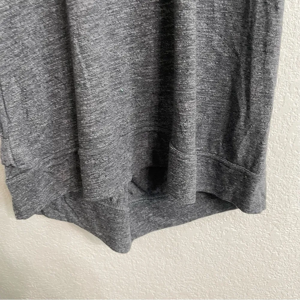 Athleta Womens Shirt Tank Siro Twist Back Sleeveless Heather Gray Size Large - Image 8