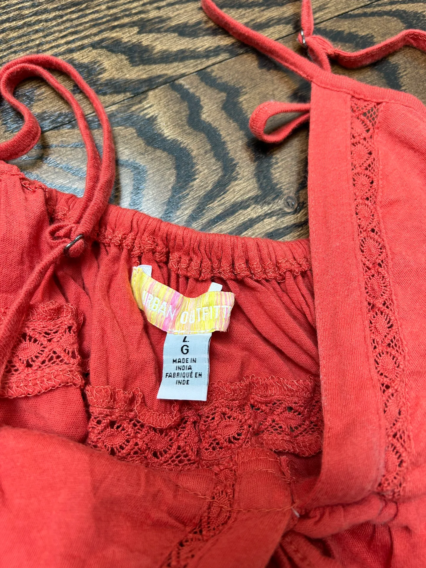 Cropped Orange Blouse - Image 2