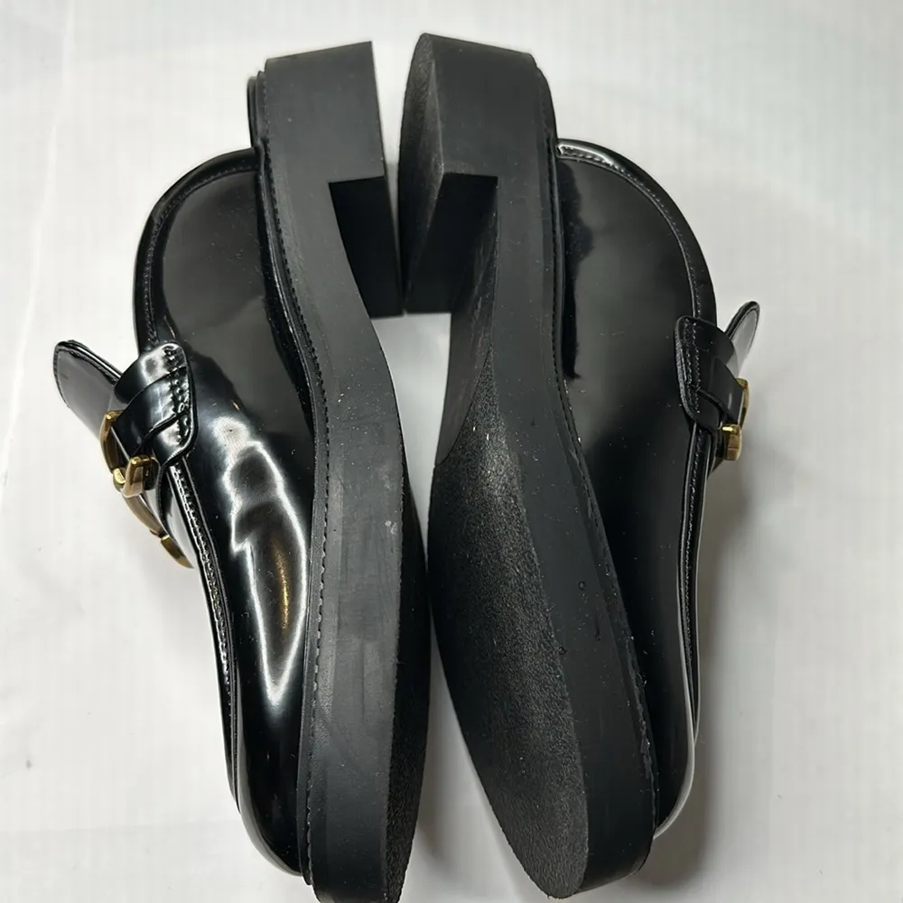 Zara Buckle Loafer Mules - Image 5