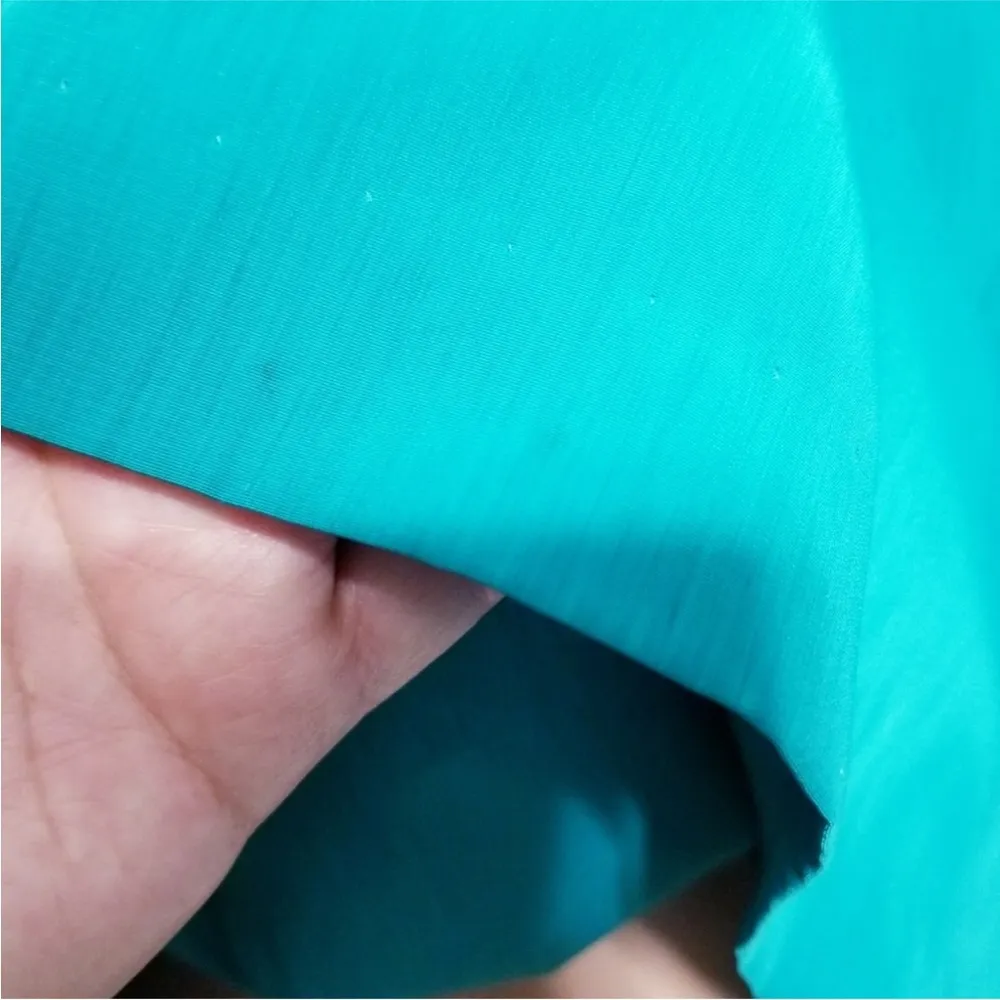 Vintage 80s 90s Enterprise Long Blazer Colorful Glam Party Jacket Teal Pink sz10 Multiple Size 10 - Image 15