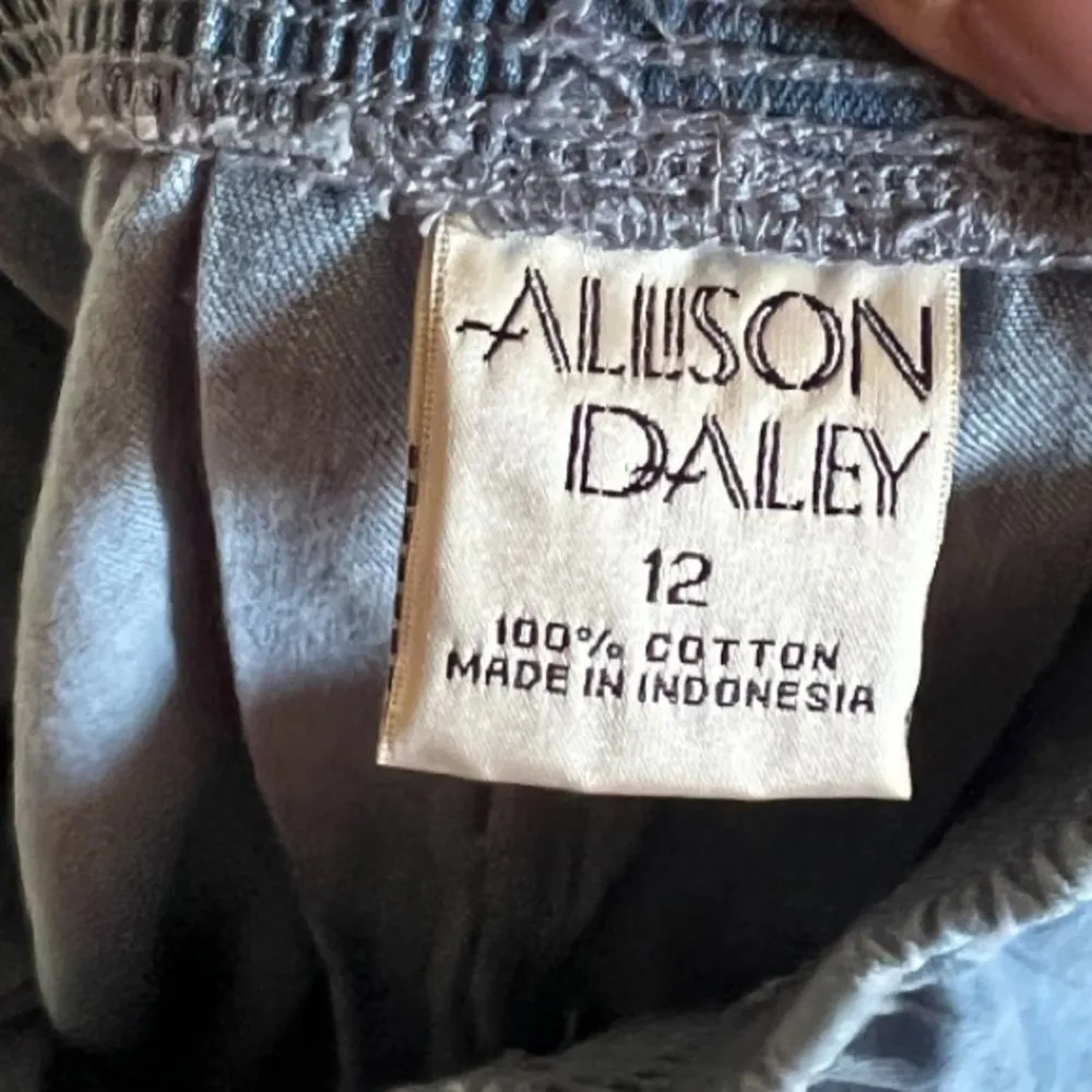 Vintage Allison Daley Skort‎ Blue Size 12 - Image 5