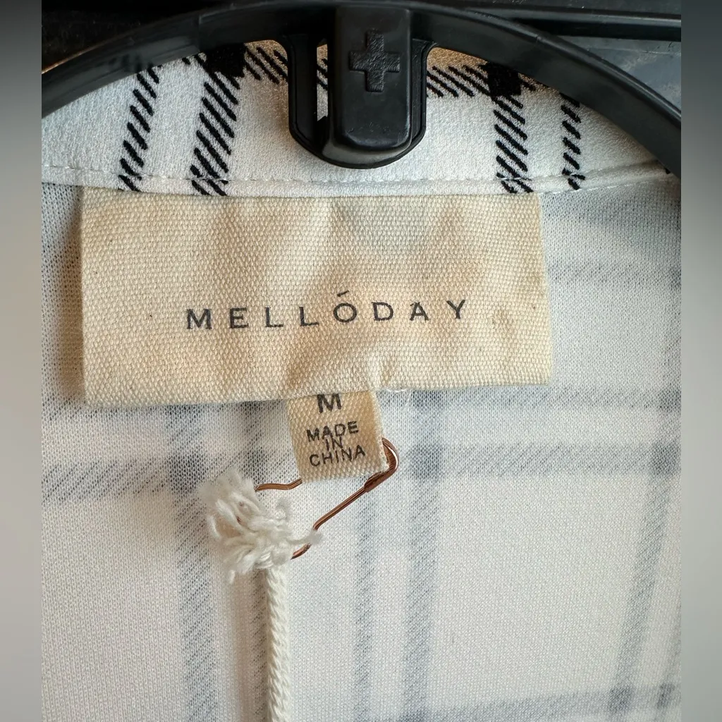 MELLODAY NWT  Black/White Topper Jacket - Image 7