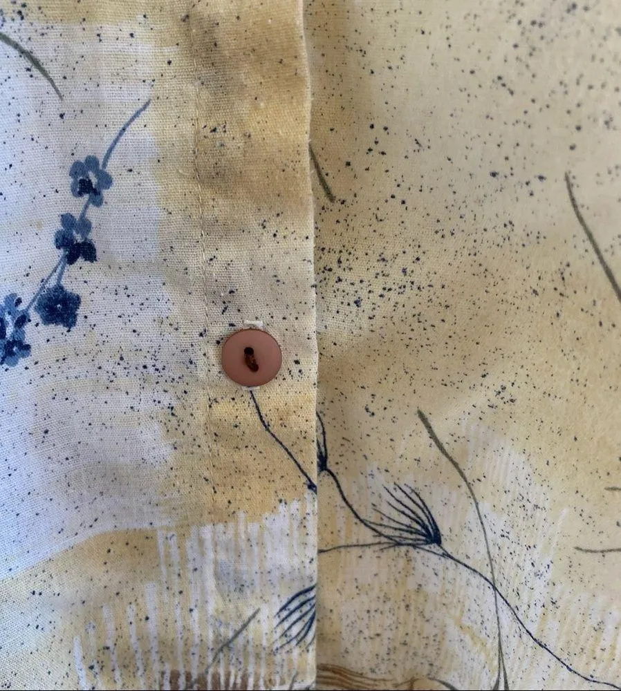 Vintage Button Up Hawaiian Shirt Size L - Image 8