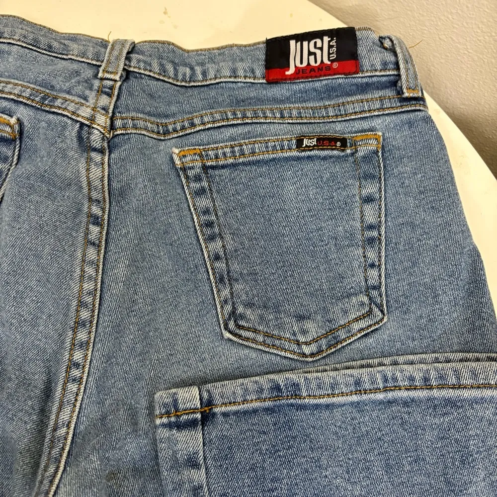 Just USA Blue Denim cropped Jeans - Image 9