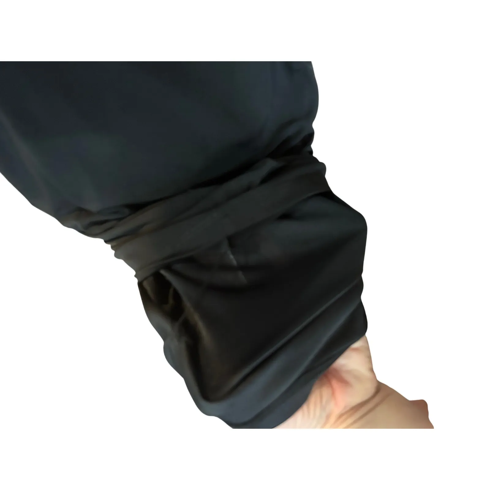 Black Sheath Dress Ruffle Flutter Sleeve Cocktail Party‎ Little Black Small - Image 5