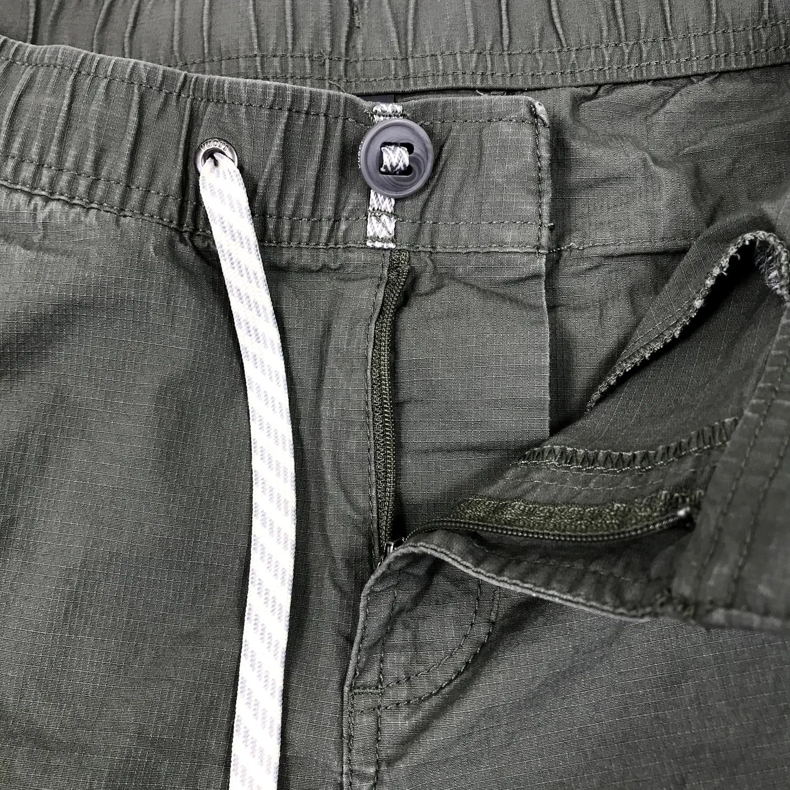 VUORI Ripstop DuraTerra Pant Women S Army Green Outdoor Hiking Travel Light EUC - Image 9