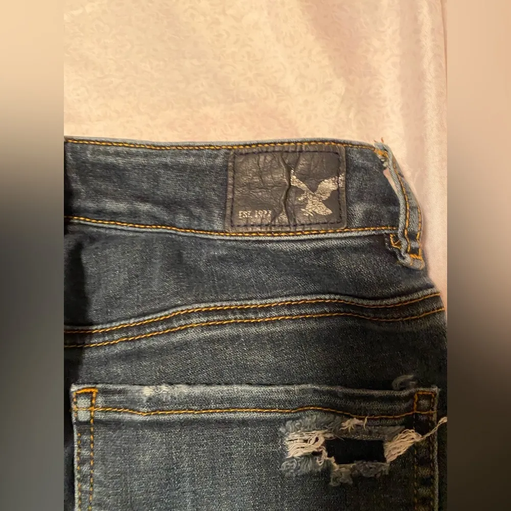 American Eagle ripped Super Stretch Hi- Rise jeggings - Image 5