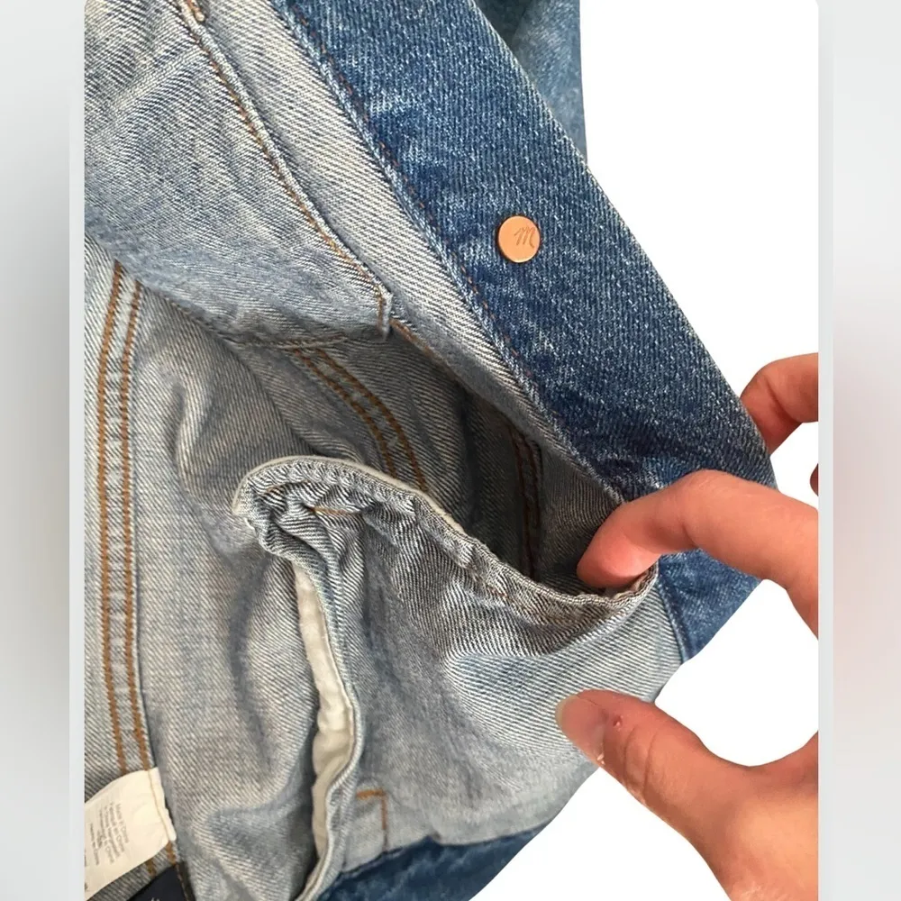 MADEWELL The Jean Jacket Classic Denim SOLD OUT Medium - Image 11