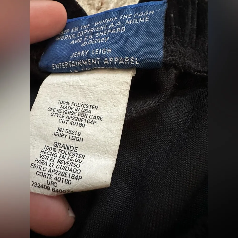 Disney Women’s Eeyore Fleece Sweat Pants Size Large Lounge Pants - Image 6