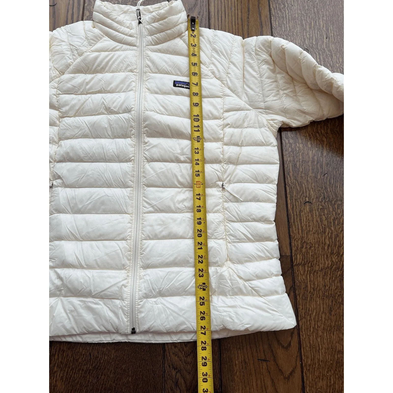 Patagonia Women’s Down Jacket Wool White Size X-Large NWT $279 Retail - Image 7