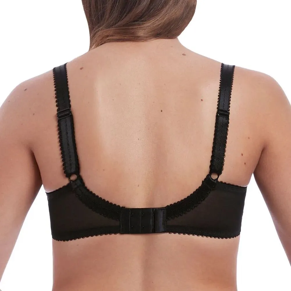 Freya Unchained Plunge Bra Black Lace Mesh Bra Floral Rhinestone Stud 30DD 30E Size undefined - Image 2