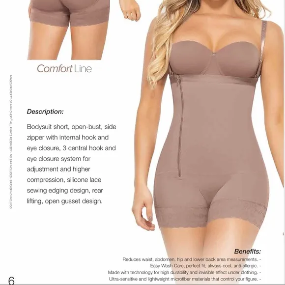 SHAPEWEAR Tan Size XS - Image 2