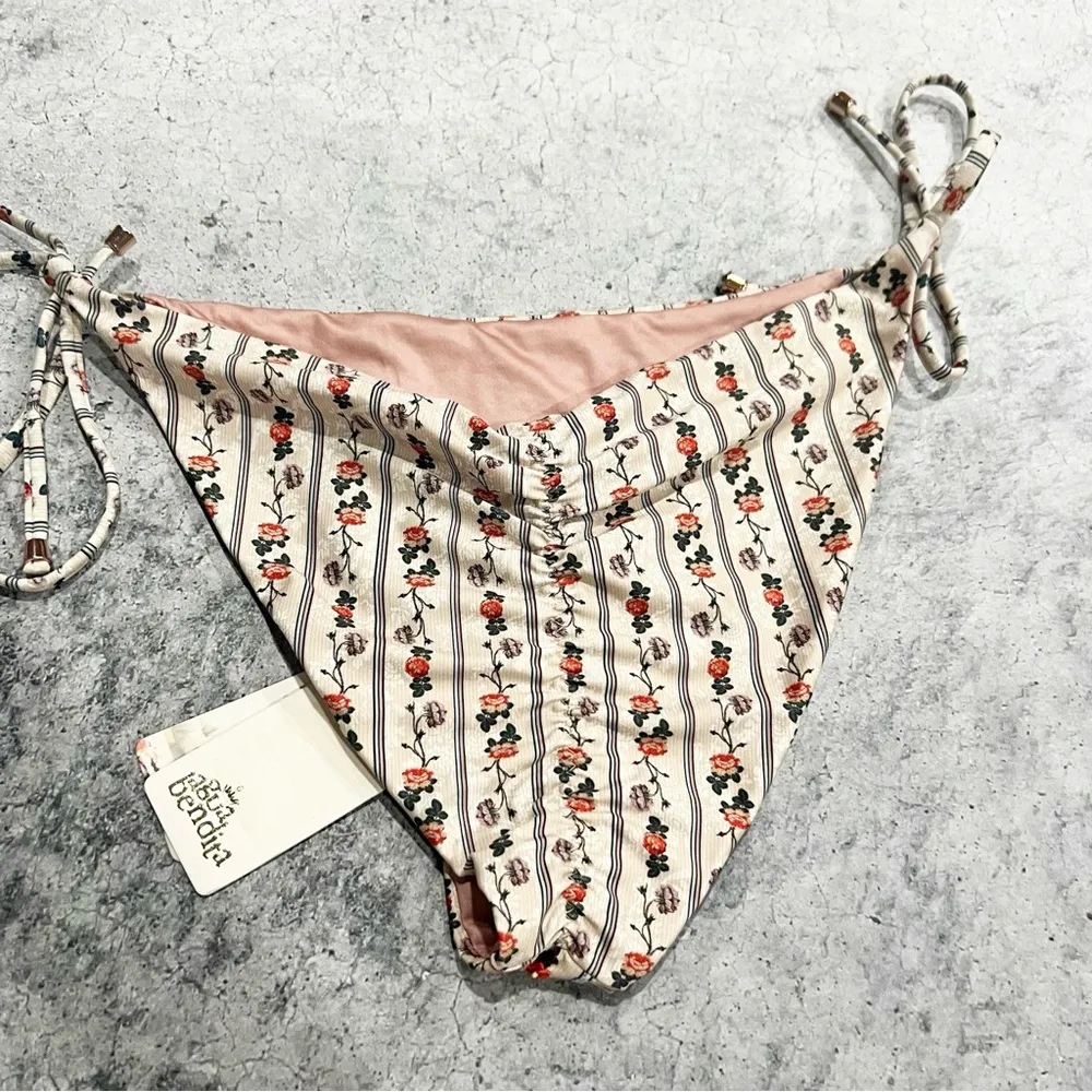 Agua Bendita PAPIER ALEGRIA Bikini Bottom Floral Size XL NWT - Image 3