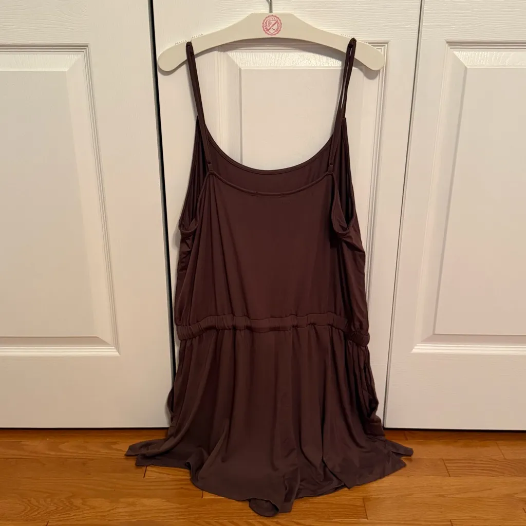 Nuuds Sleep Romper in Coffee Brown Size XXL - Image 3