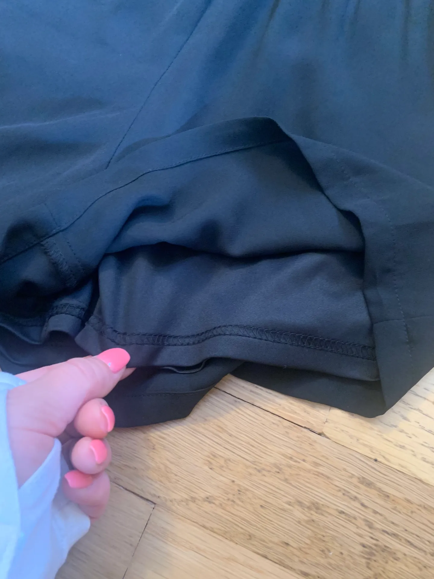 DR2 Black Sheer Romper Size XS - Image 6