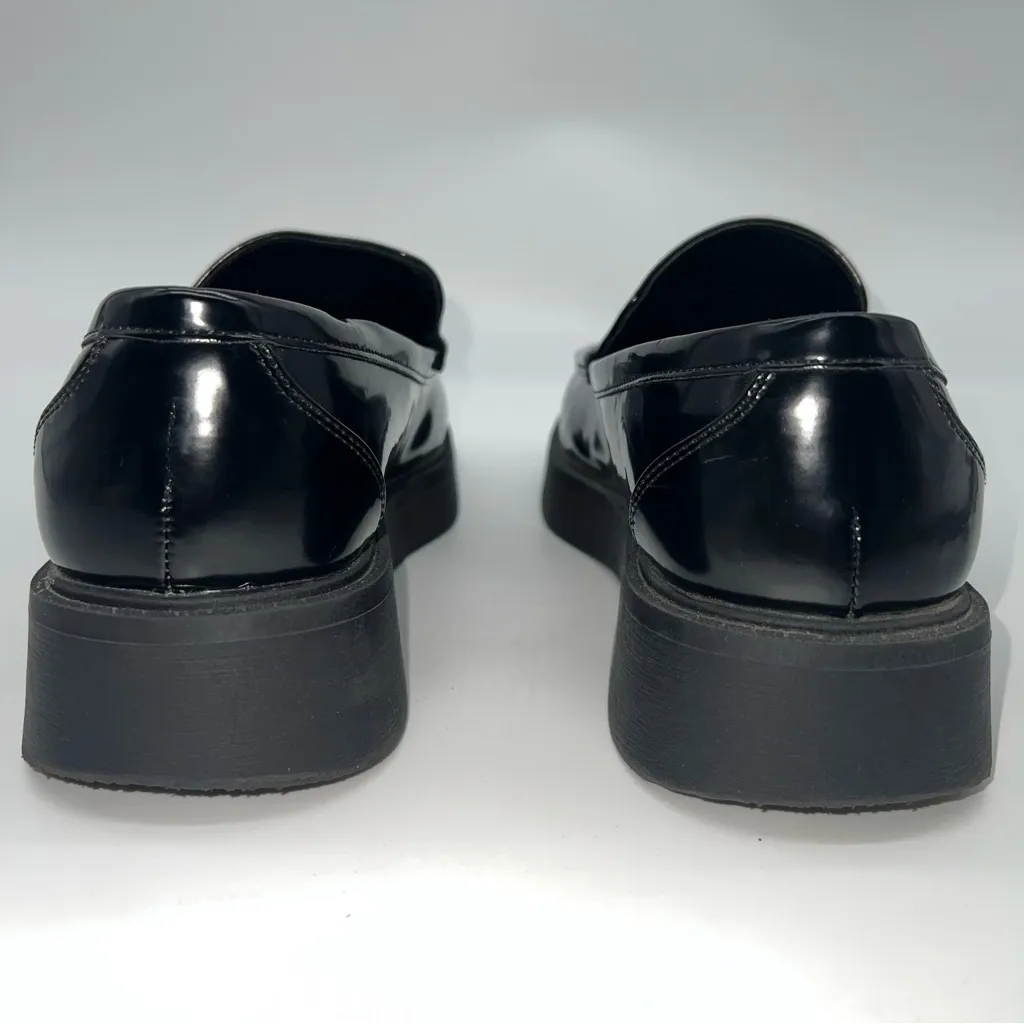 Mix No. 6 Women’s Black Vegan Loafers with Tassel Accent Platform Sole-Size 8.5W - Image 6