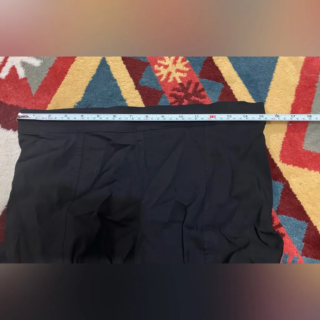 Worthington Pull on Skinny Black Pants Size 4 - Image 14