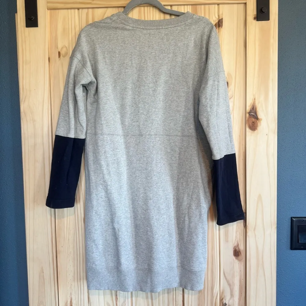 Madewell Jumpstart Oversize Sweatshirt Dress size Medium Armpit - Image 10