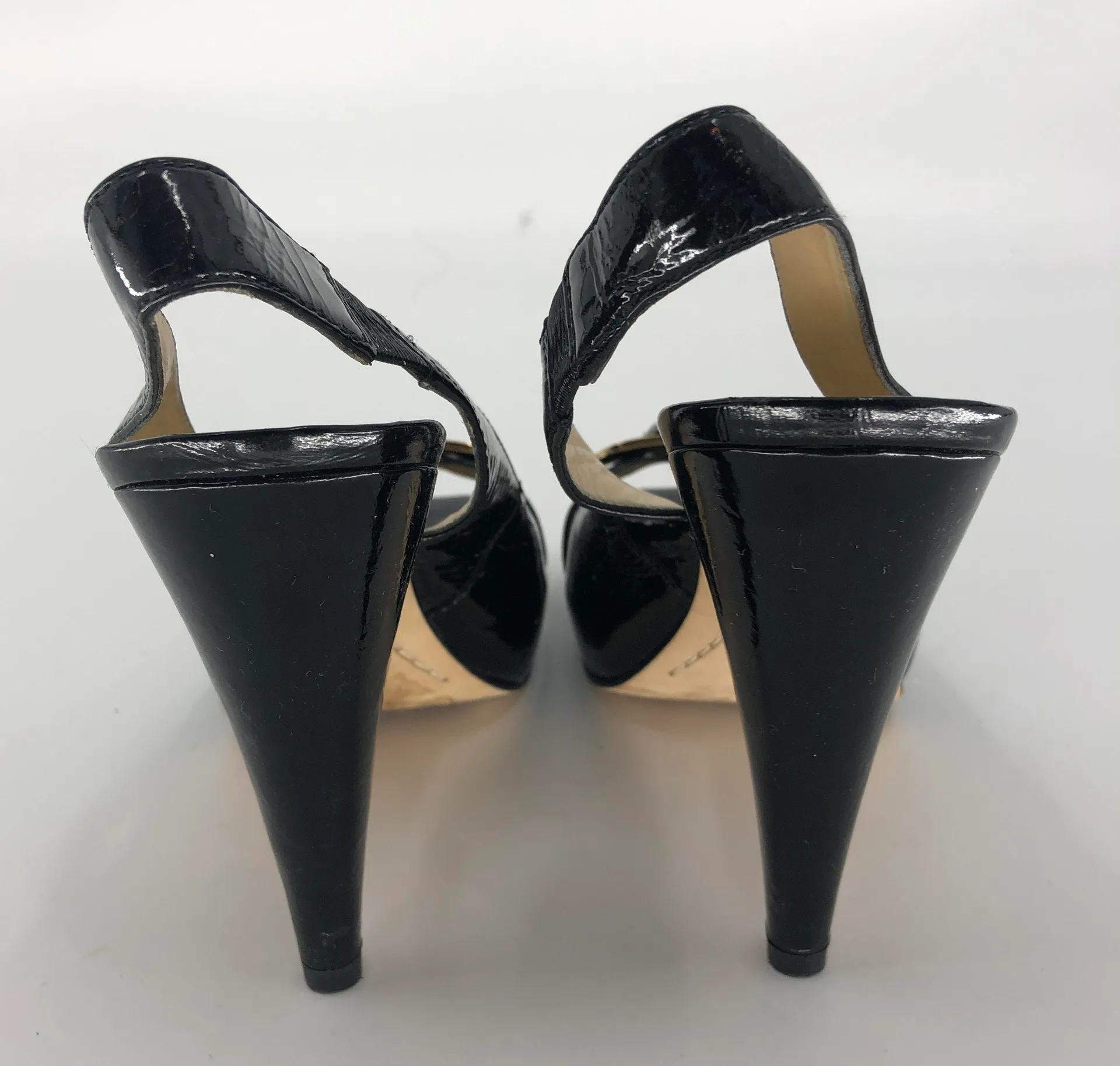 9 Bisson Peep Toe Slingback - Image 8