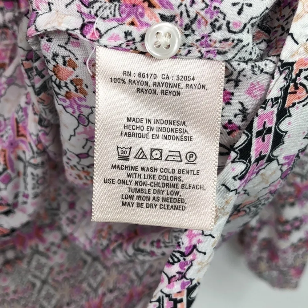 Anthro. Maeve - Islet Button Down Blouse - Small - Image 11