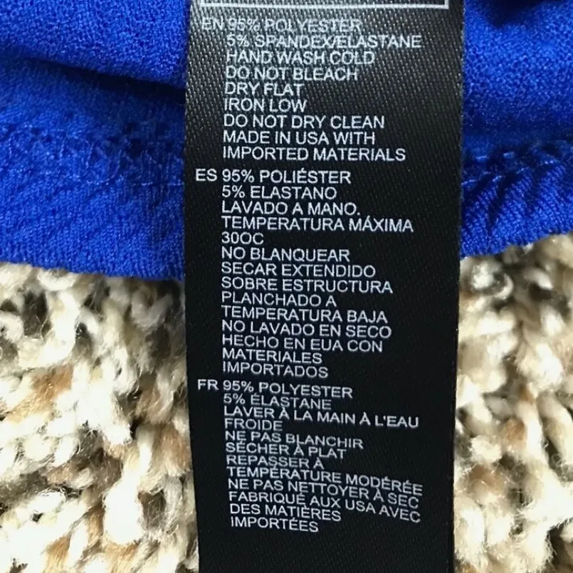 Forever 21 Blue Scoop Neck Keyhole Back Flare Skater Dress - Image 8