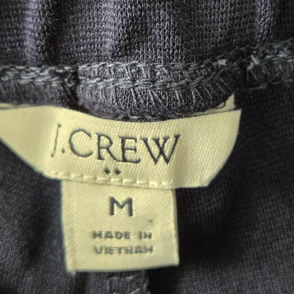 Navy Blue Pintuck Sweatpants Casual Pants Size Medium - Image 7