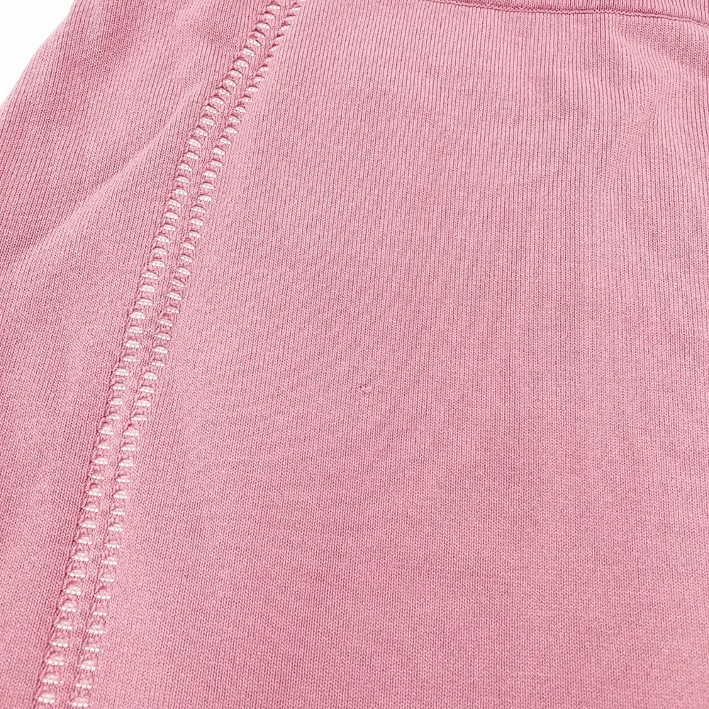 NBD x The Naven Twins Diamond Skirt Mauve Pink Knit Stretch Mini Size Small - Image 8