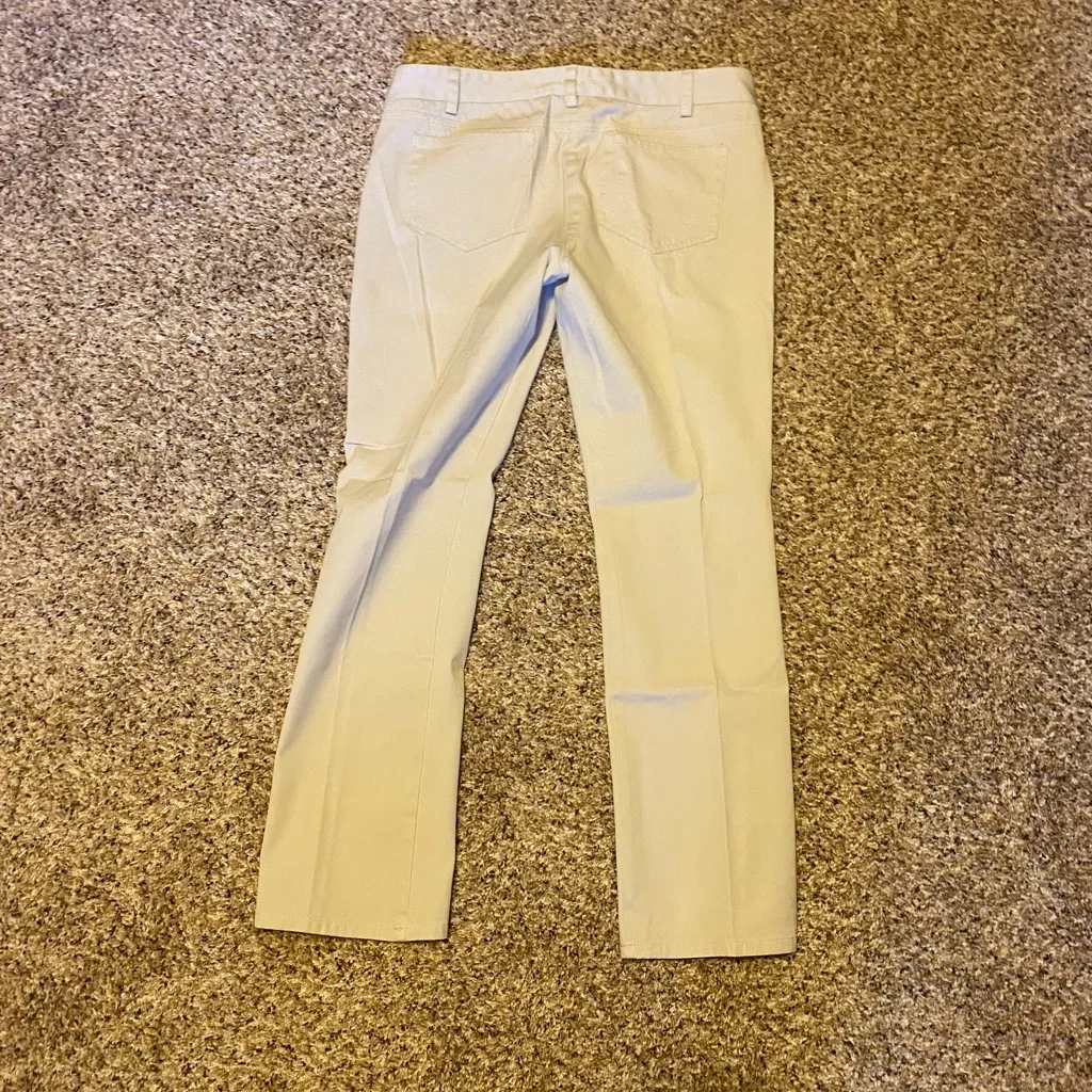 ❤️ New York and Company Tan Cream Slacks Pants Size 12 - Image 3
