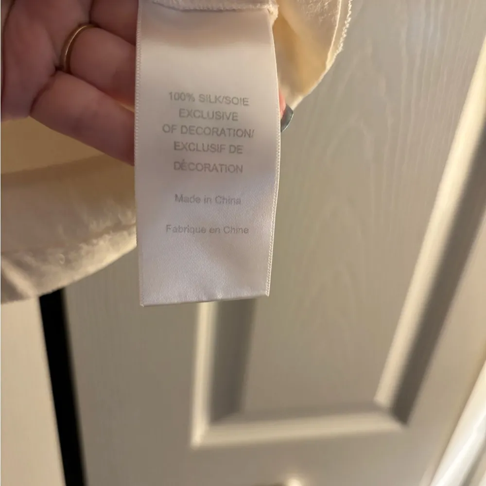 TORY BURCH  Cream Sleeveless Top - Image 5