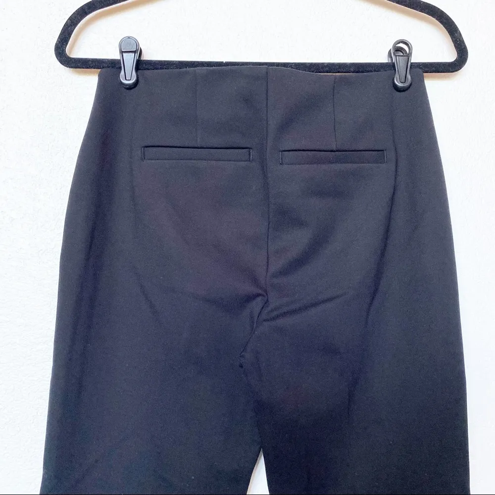 Ecru Varick Clean Slim Bootcut Trouser Black Size 2 - Image 5