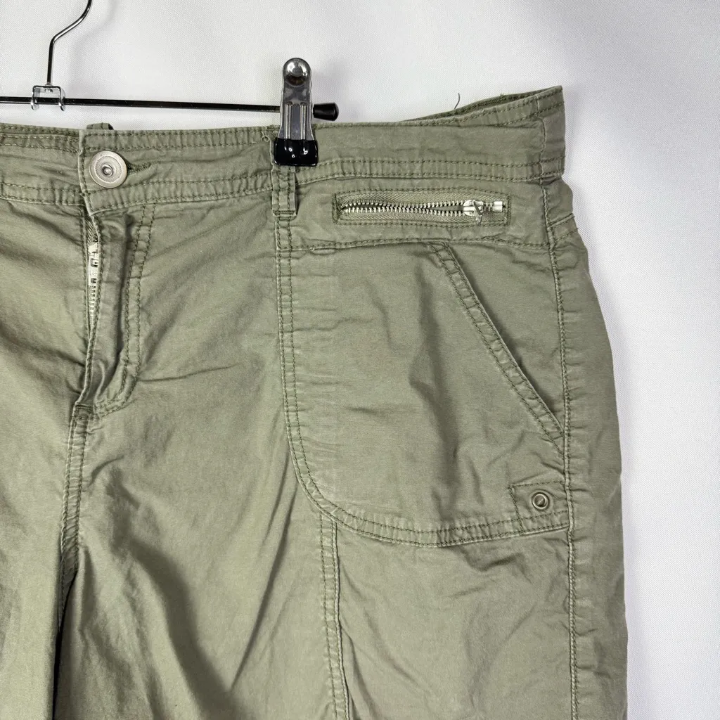 Style & Co Green Cargo Fit Y2K Shorts 16W - Image 3