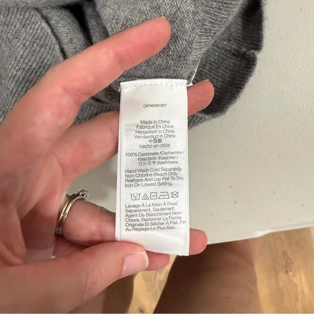 Madewell  (Re)sponsible Cashmere Turtleneck Sweater Size XS EUC - Image 7