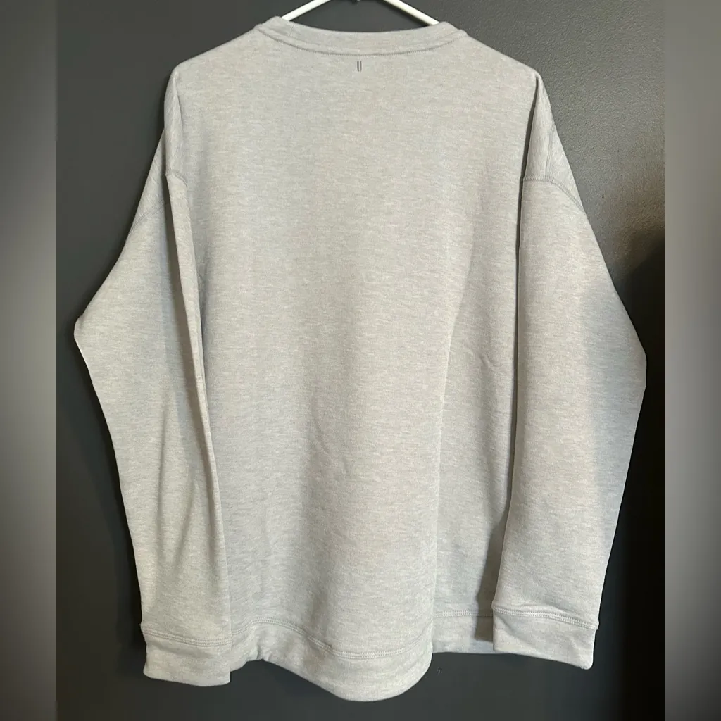 NWT NOBULL Women’s Crew Sweatshirt - XS - Light Heather Gray - Image 4