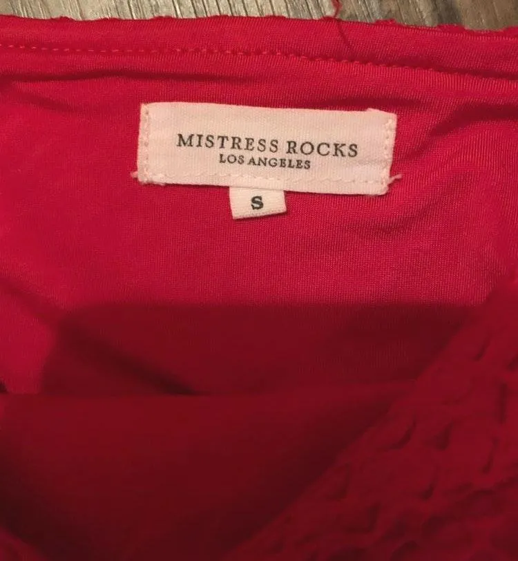 Topshop Sexy Red Bodysuit  - Image 4