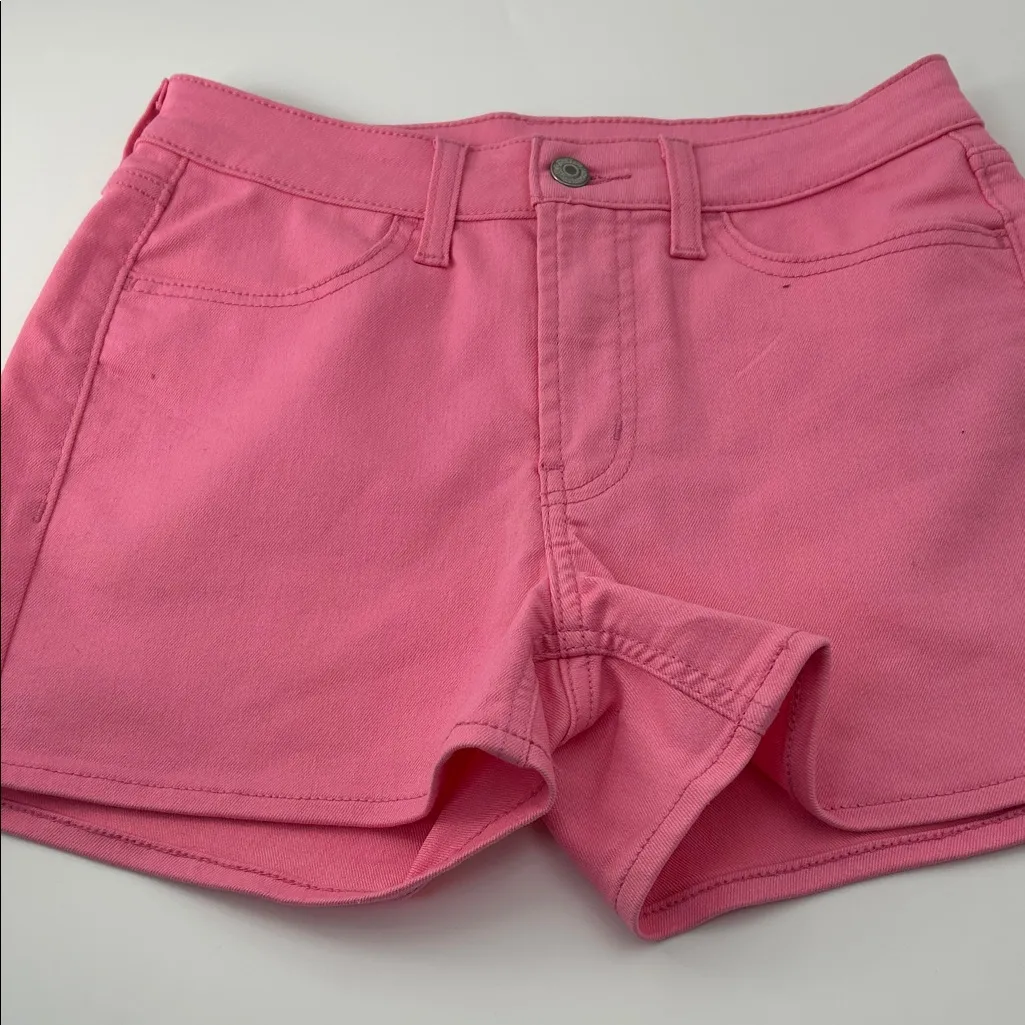 Old Navy Women's Vibrant Pink Jean Shorts - Image 10