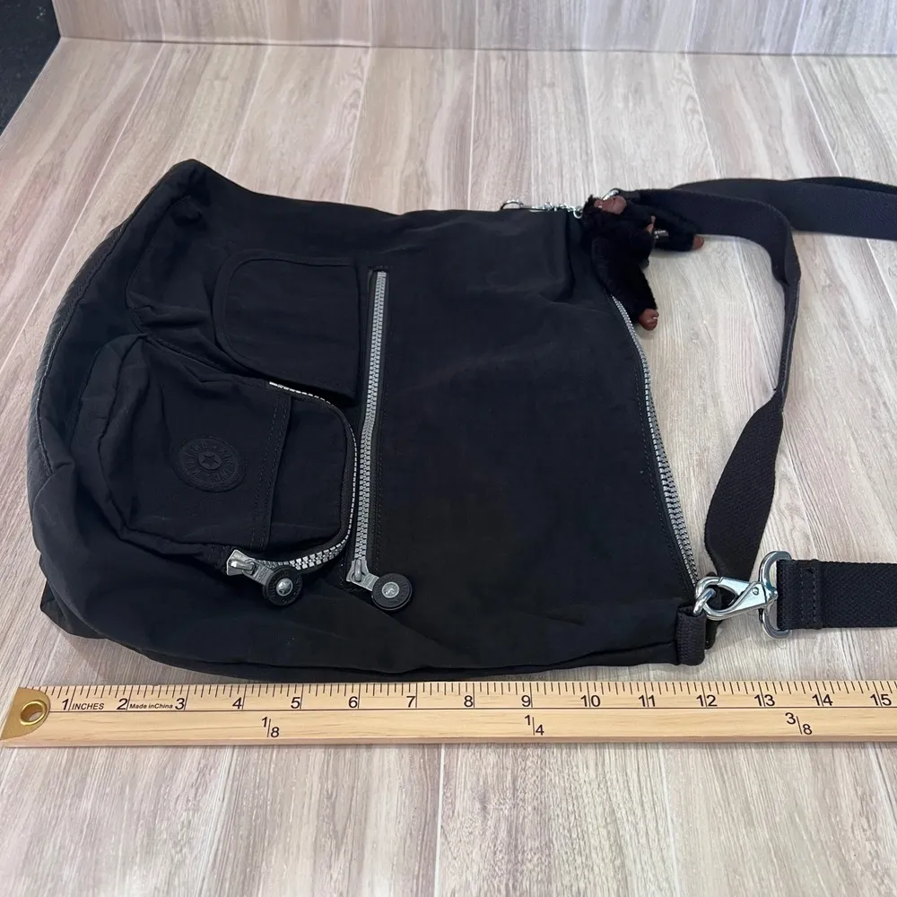 Kipling Archie Crossbody Bag Shoulder Bag Travel Everyday Black - Image 11