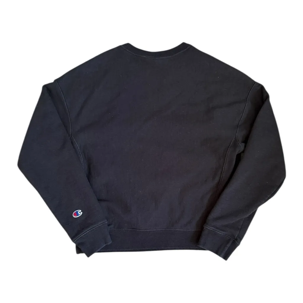 Vintage 90s Champion Reverse Weave Logo Sweatshirt Size Medium - Image 3