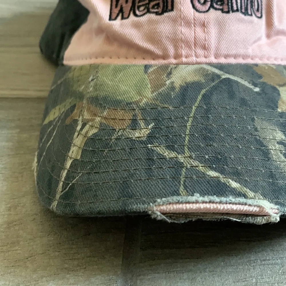 Real girls wear camo baseball hat - Image 2