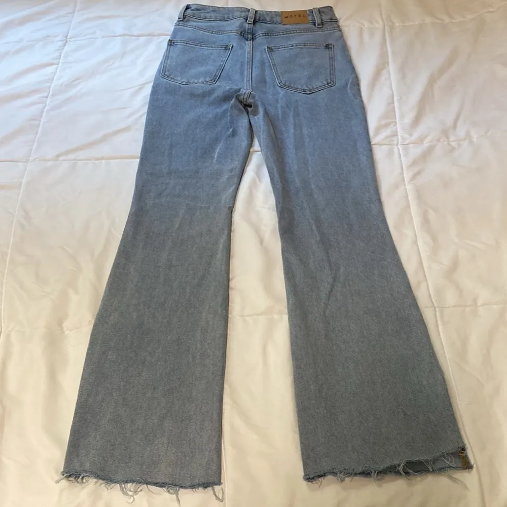 Motel Rocks  Split Bootleg Jeans - Medium - Image 7