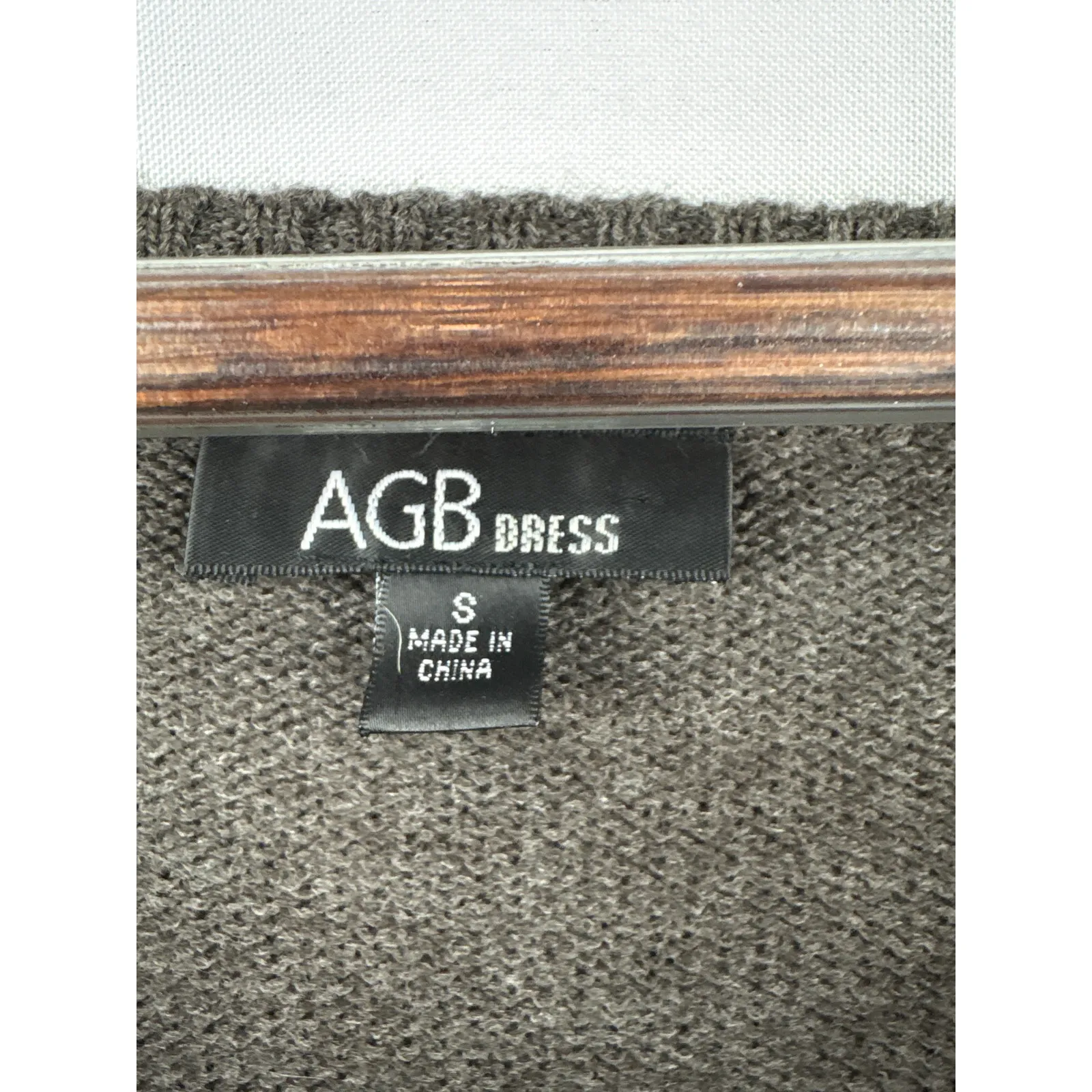 Women’s AGB Dress Small Dark Brown Sweater Dress - Image 4