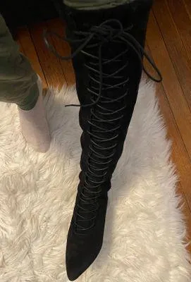 Stuart Weitzman Half N Half Knee Boots - Image 2