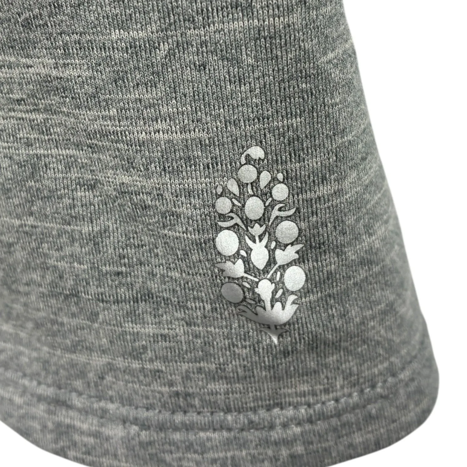 Free People Movement Open Back Lace Up Athletic Tank Gray Racerback - Image 3