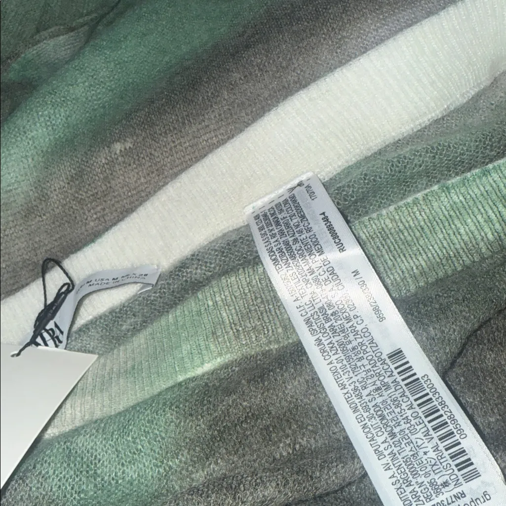 NWT ZARA TIE DYE KNIT SKIRT Wool Alpaca Blend Lightweight Bloggers Fave Medium - Image 6