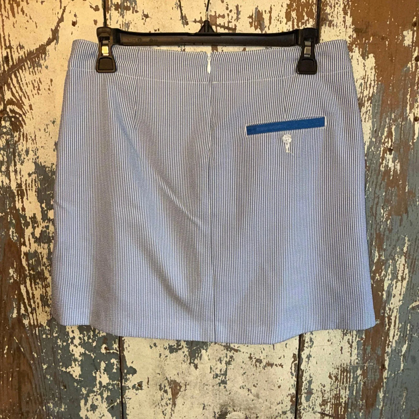 Lady Hagen Women's Golf Skirt Skort Blue Stripe Size 4 - Image 5